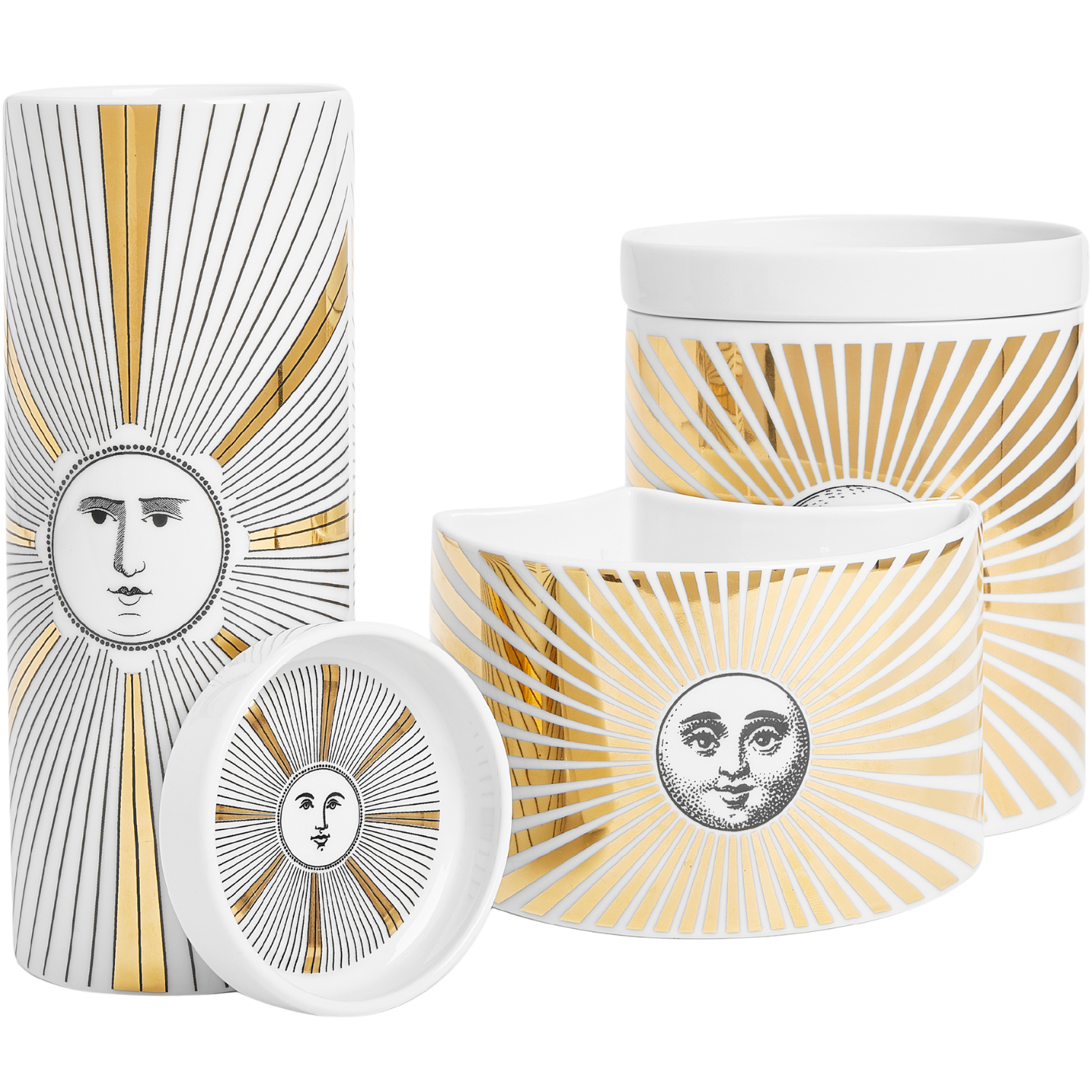 Sun Tryptych candle (3pc)