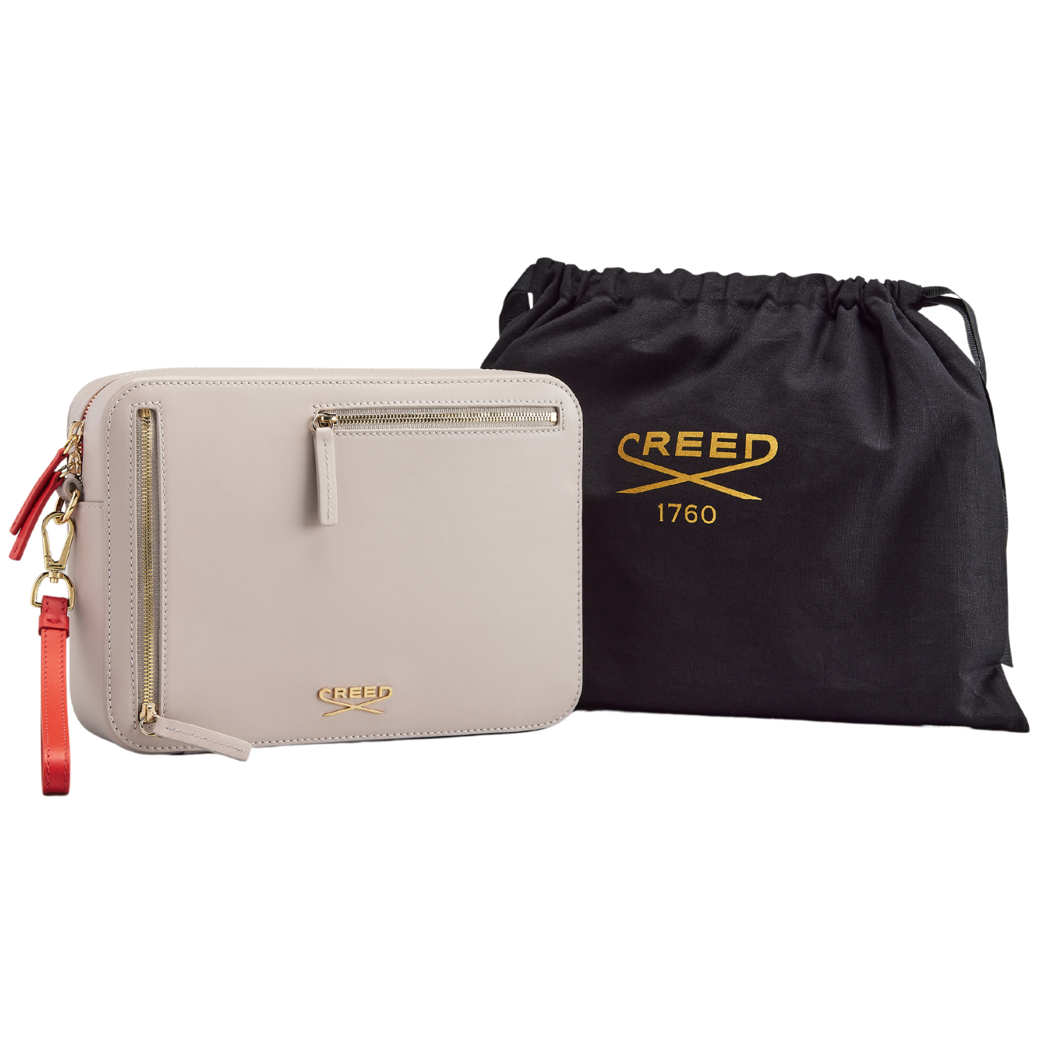 Fawn Large Leather Travel Companion