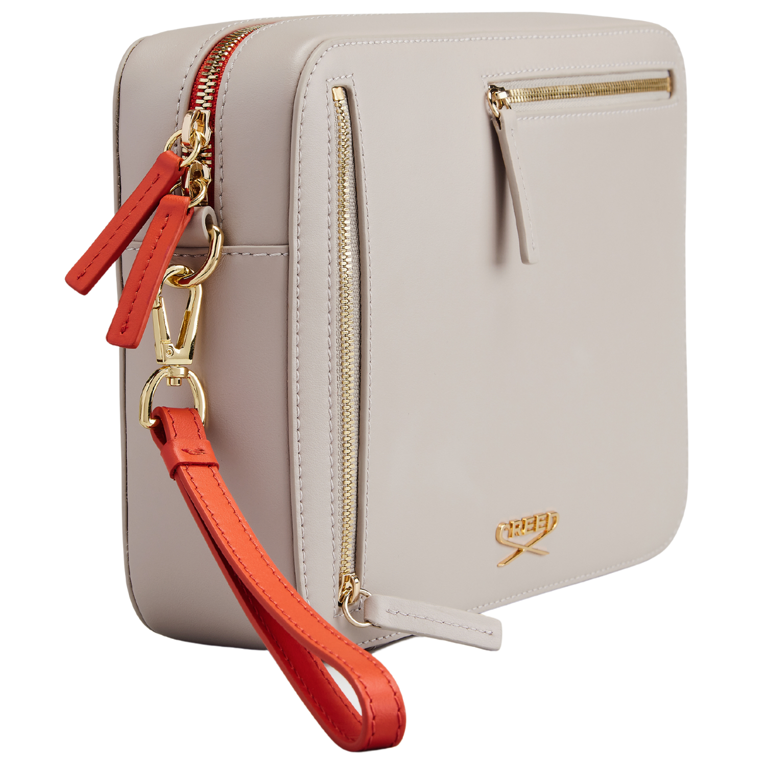 Fawn Large Leather Travel Companion