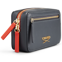 Graphite Petite Leather Travel Companion