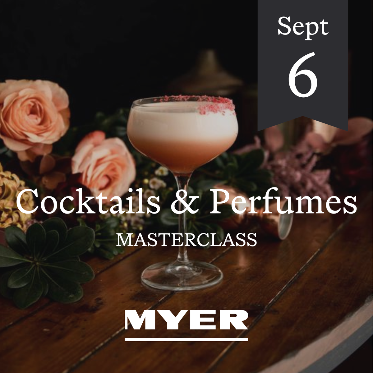 Cocktails & Perfumes Masterclass at Myer Melbourne 6 September 2024 Shop Libertine Online
