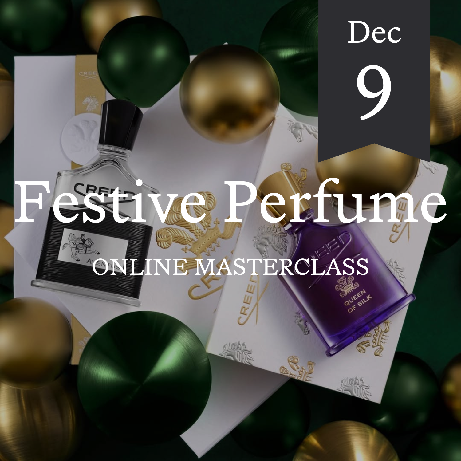Festive Perfume Online Masterclass 9 December 2025