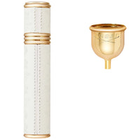 Gold & White Refillable Pocket Atomiser