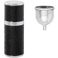Silver & Black Refillable Travel Atomiser