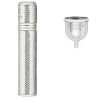 Silver & Silver Refillable Pocket Atomiser