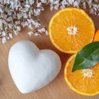 Orange Blossom Perfumed Heart Soap