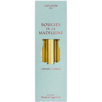 Madeleine Taper Candle Gold