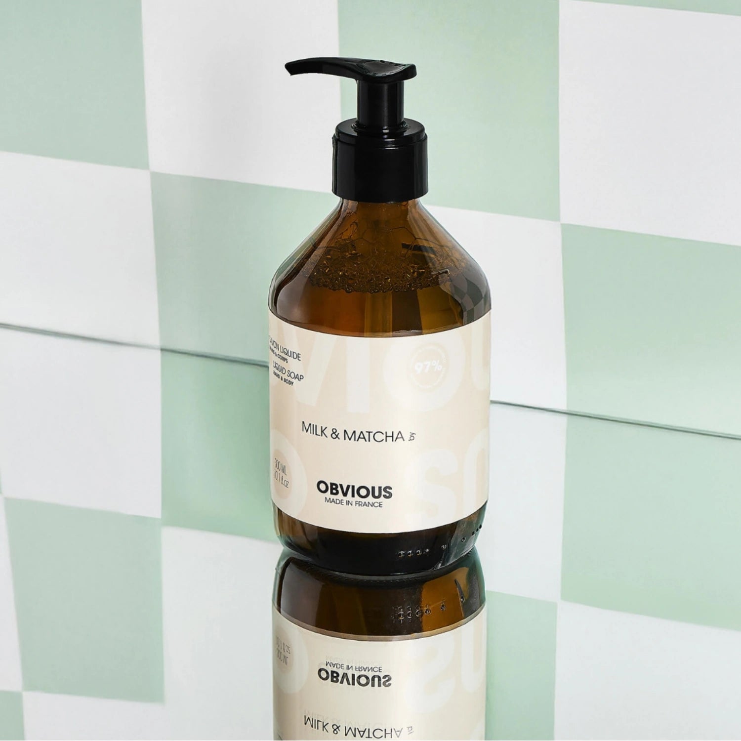 Milk & Matcha Hand & Body Liquid Soap