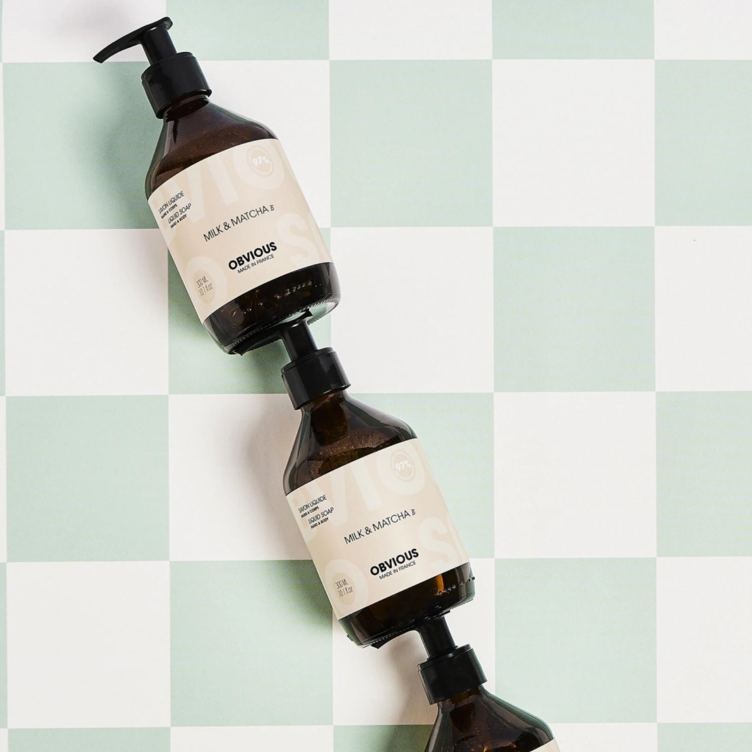 Milk & Matcha Hand & Body Liquid Soap