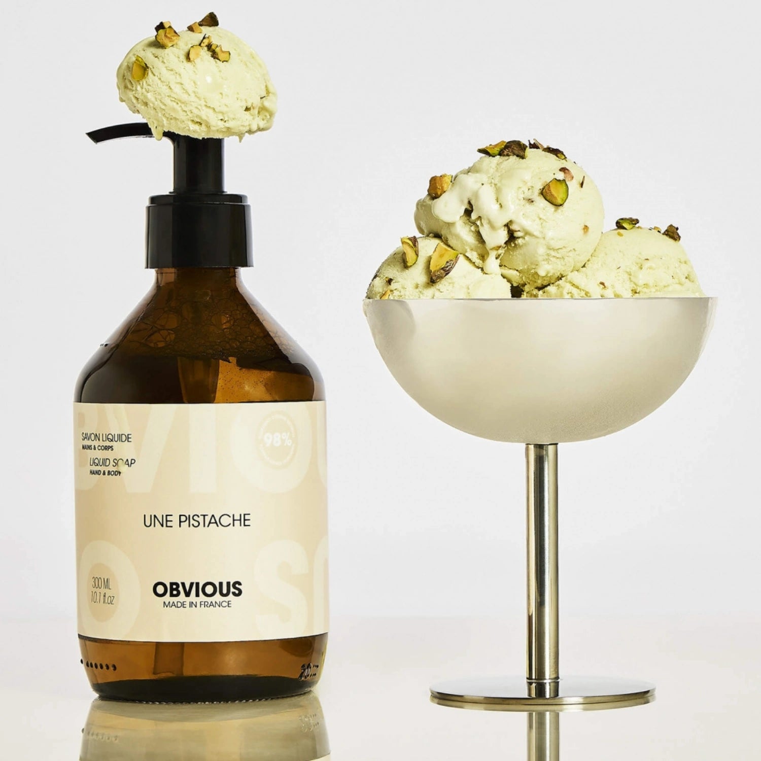 Une Pistache Hand & Body Liquid Soap