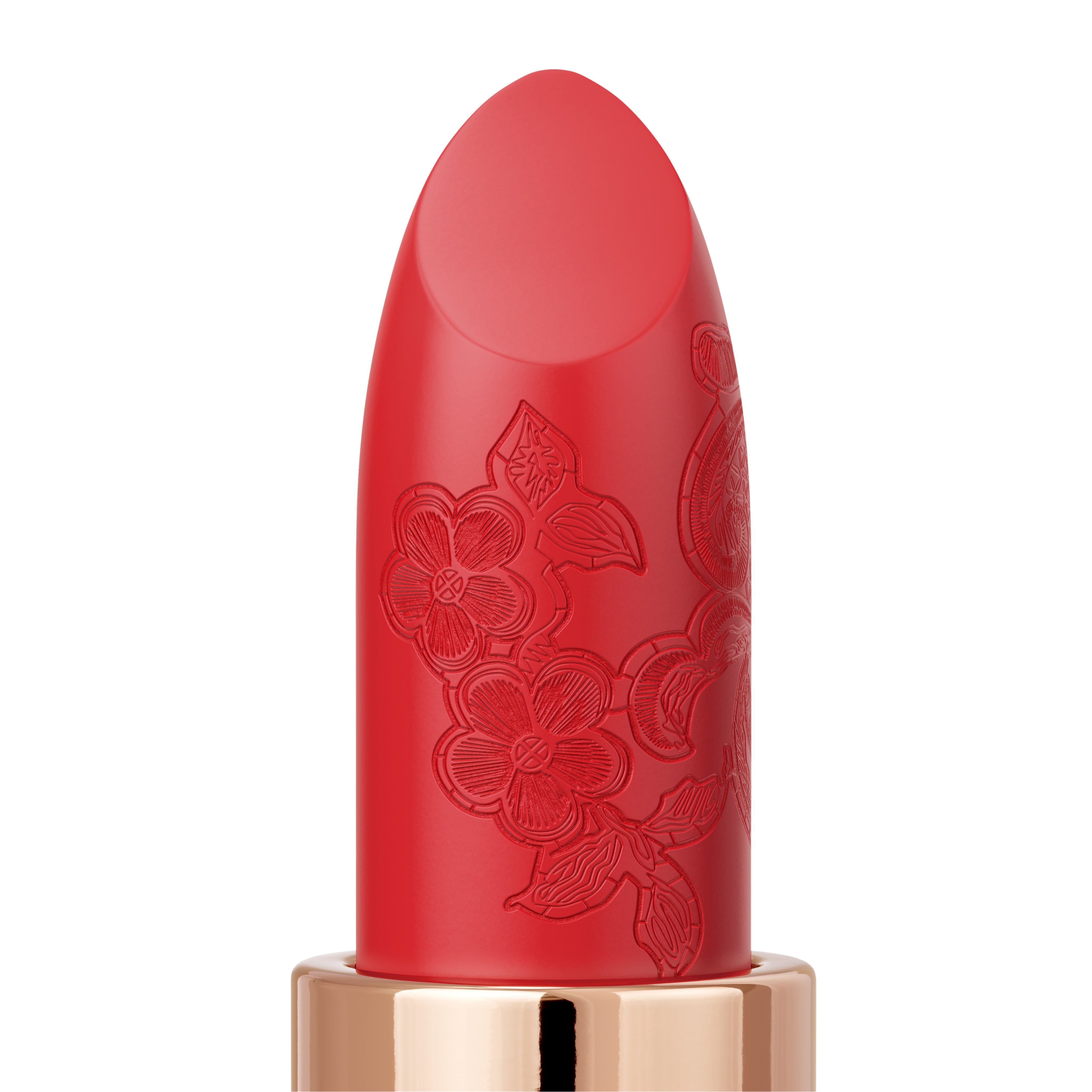 Coral Red Lipstick