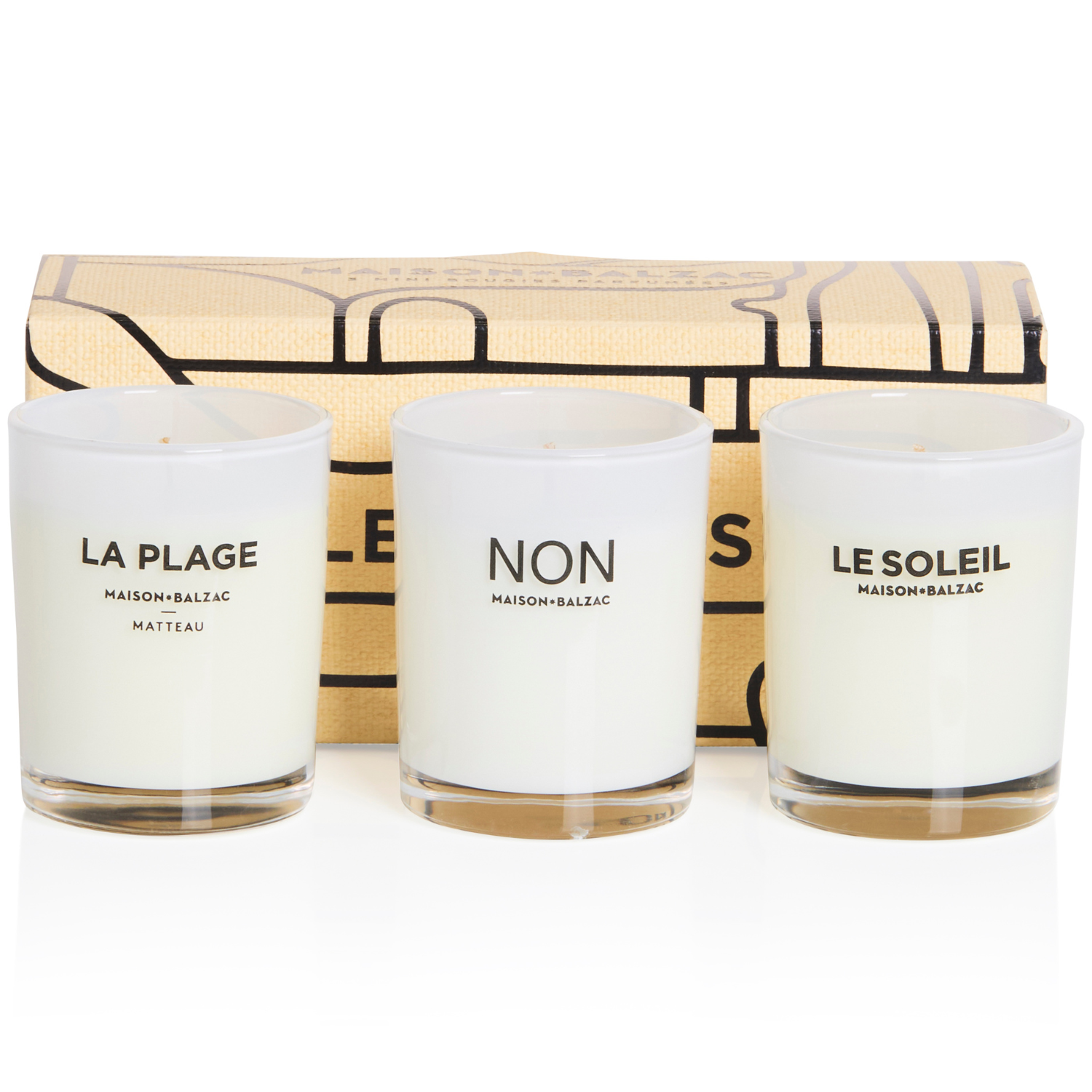 Le Citrus Candle Trio Set