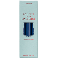 Madeleine Taper Candle Navy
