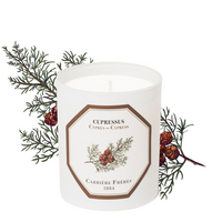 Cypress Candle