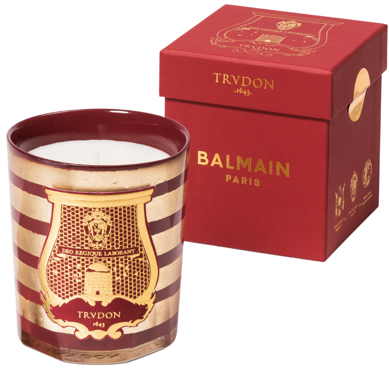 The Classic Balmain Candle Red Edition