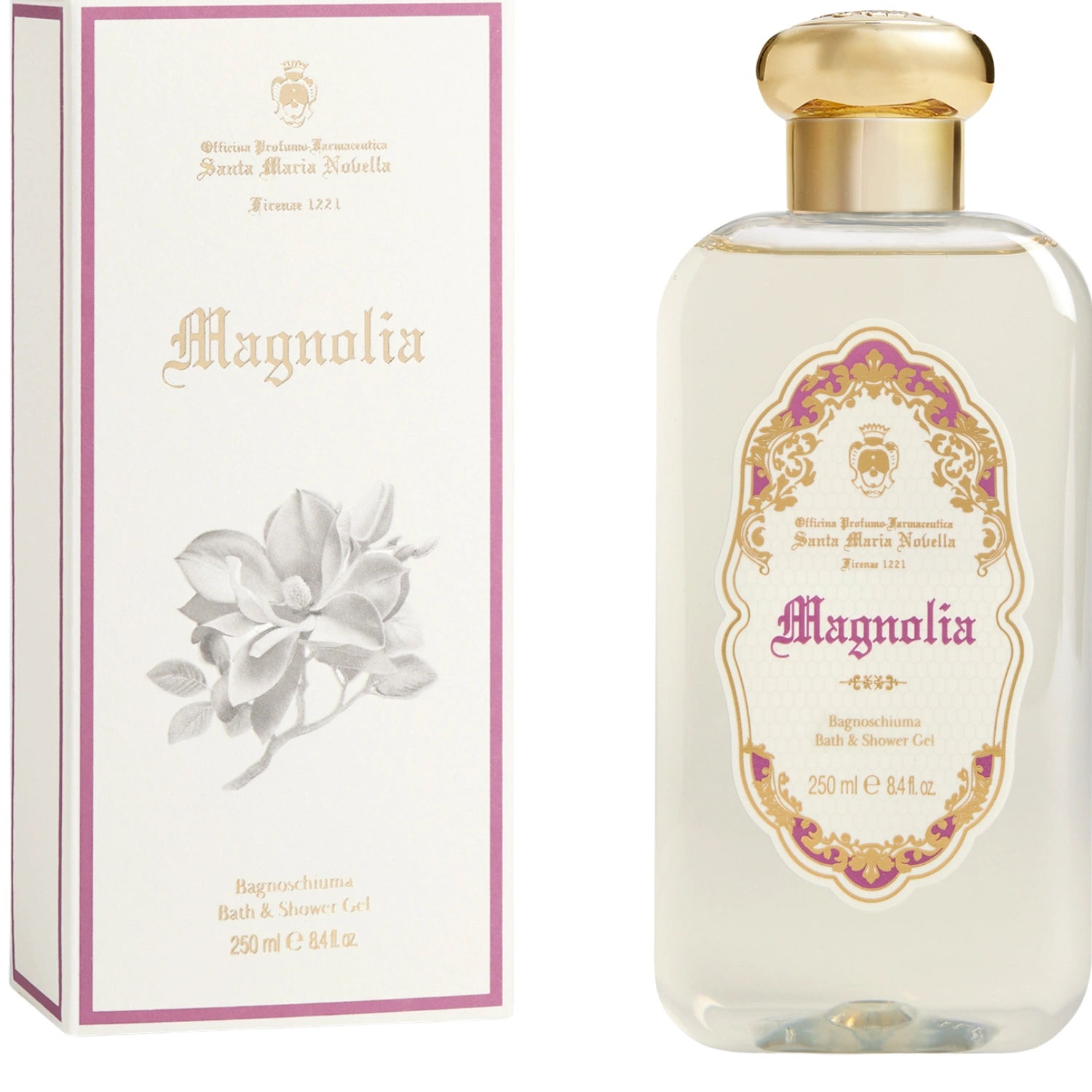 Magnolia Bath Gel & Shower Gel