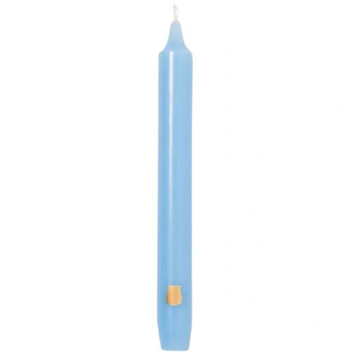 Sky Blue Madeleine Taper Candle