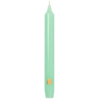 Watery Green Madeleine Taper Candle