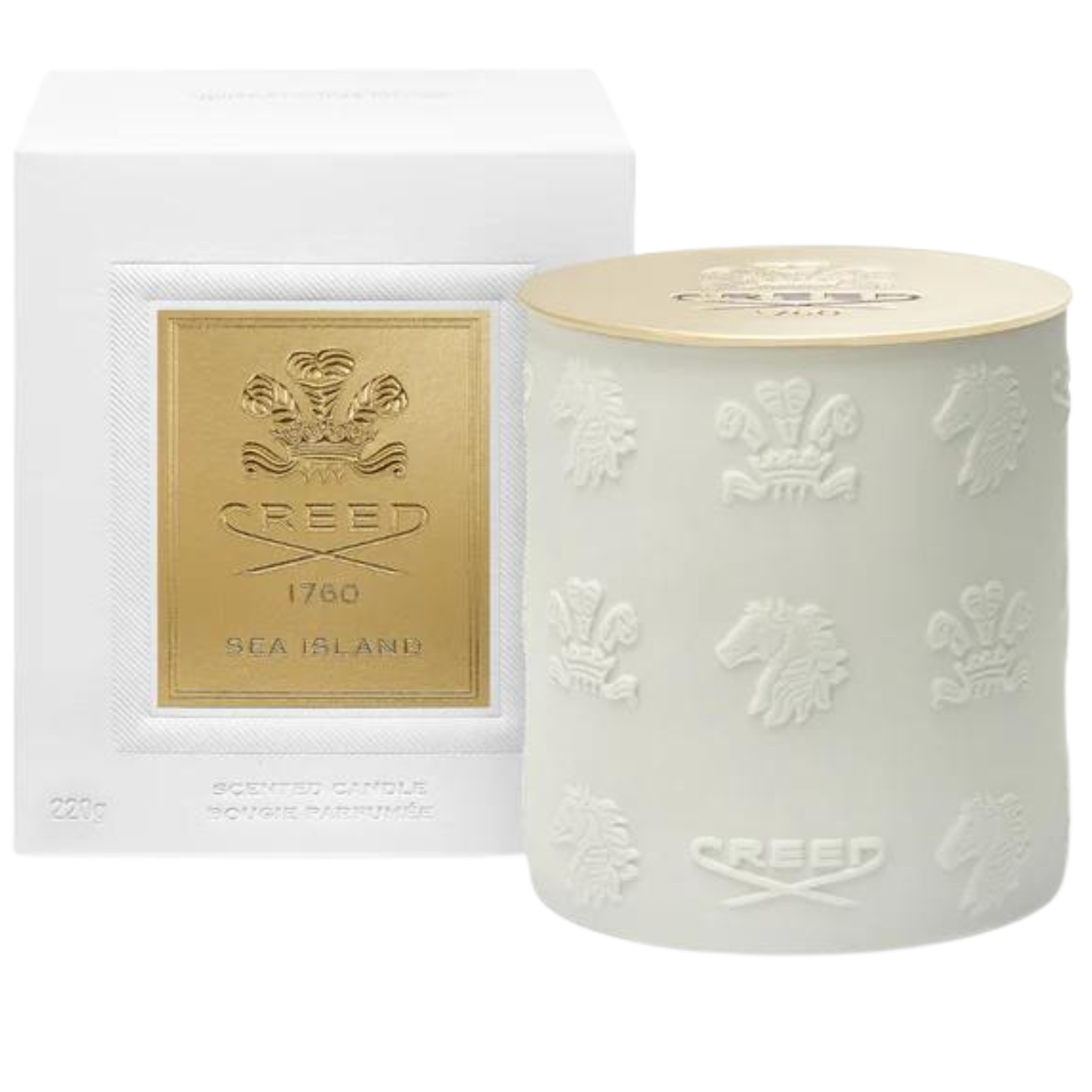 Sea Island Porcelain Candle
