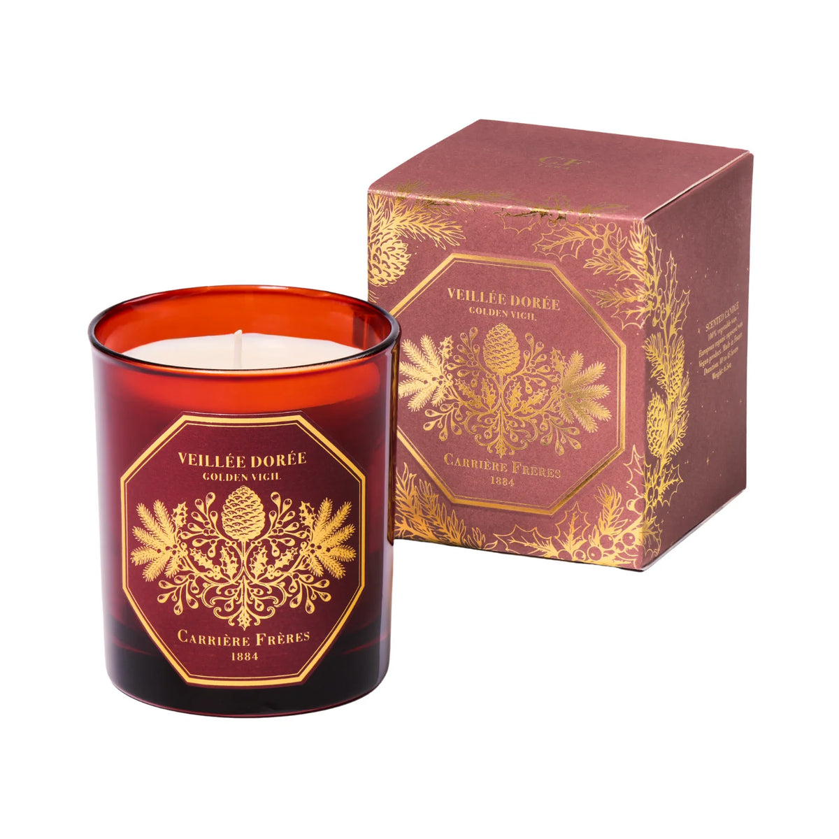 Golden Vigil Candle