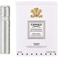 Silver & Silver Refillable Pocket  Atomiser