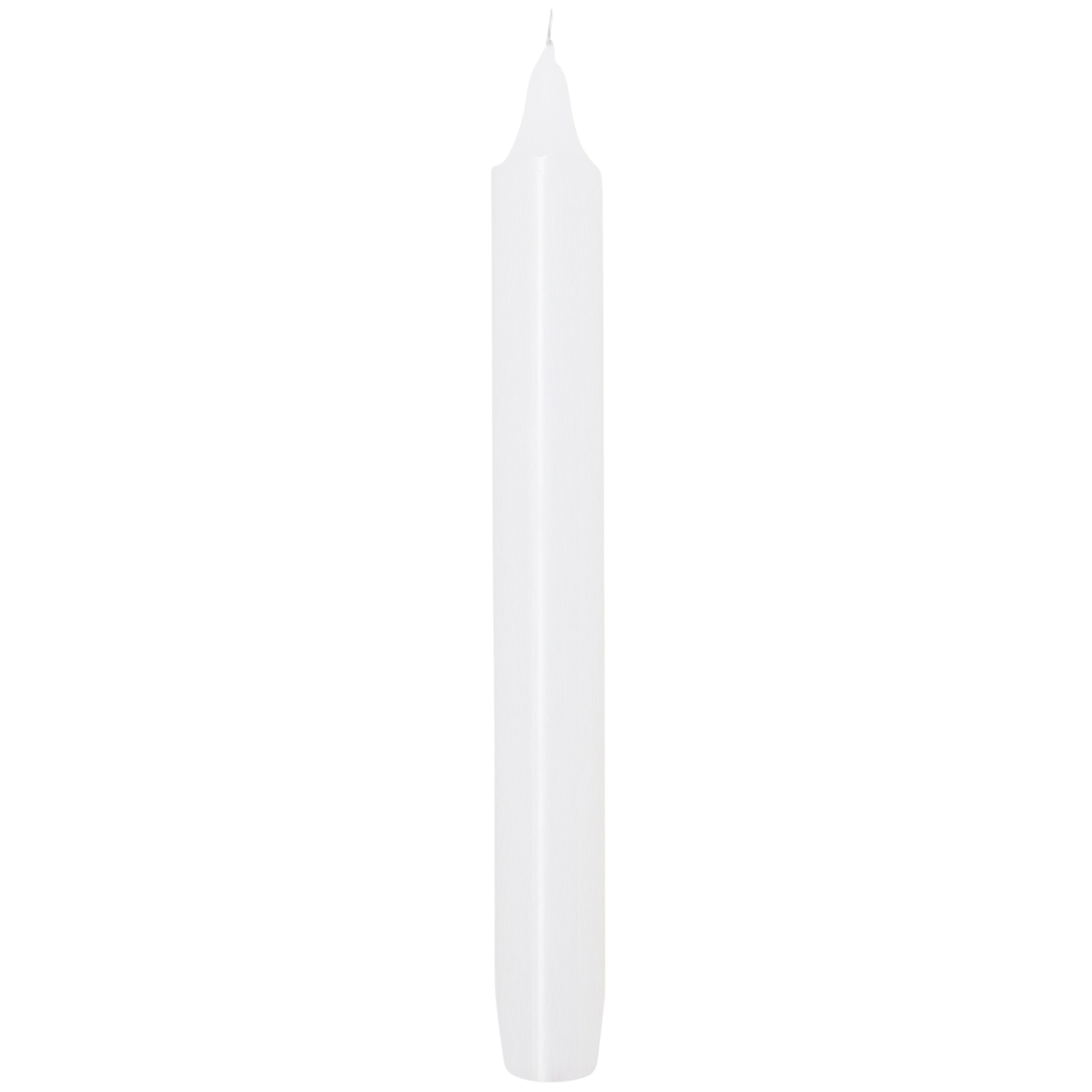 Madeleine Taper Candle White