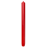 Royale Taper Candle Flame Red