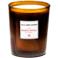 Woody Office Candle