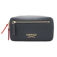 Graphite Petite Leather Travel Companion